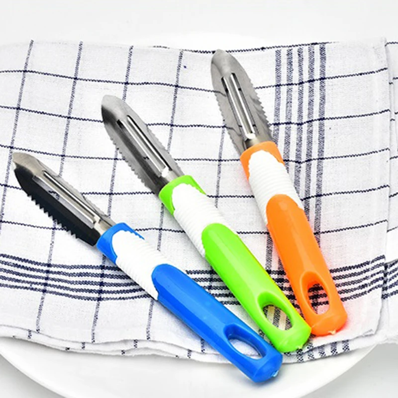 Kitchen portable processing scales plastics quickly remove fish scales