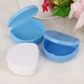 

Denture storage boxNew plastic denture box denture storage box sports protective gear storage box cleaning oral care