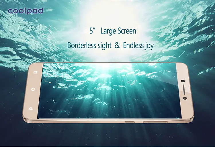 COOLPAD E2 2GB RAM 16GB ROM Qualcomm Snapdragon 210 1.1GHz Quad Core 5.0 Inch IPS HD Screen Android 7.1 4G LTE Smartphone