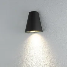 3 Вт led крыльцо света открытый настенные светильники обломок cree led алюминиевый настенный светильник теплый белый светодиодный прожектор