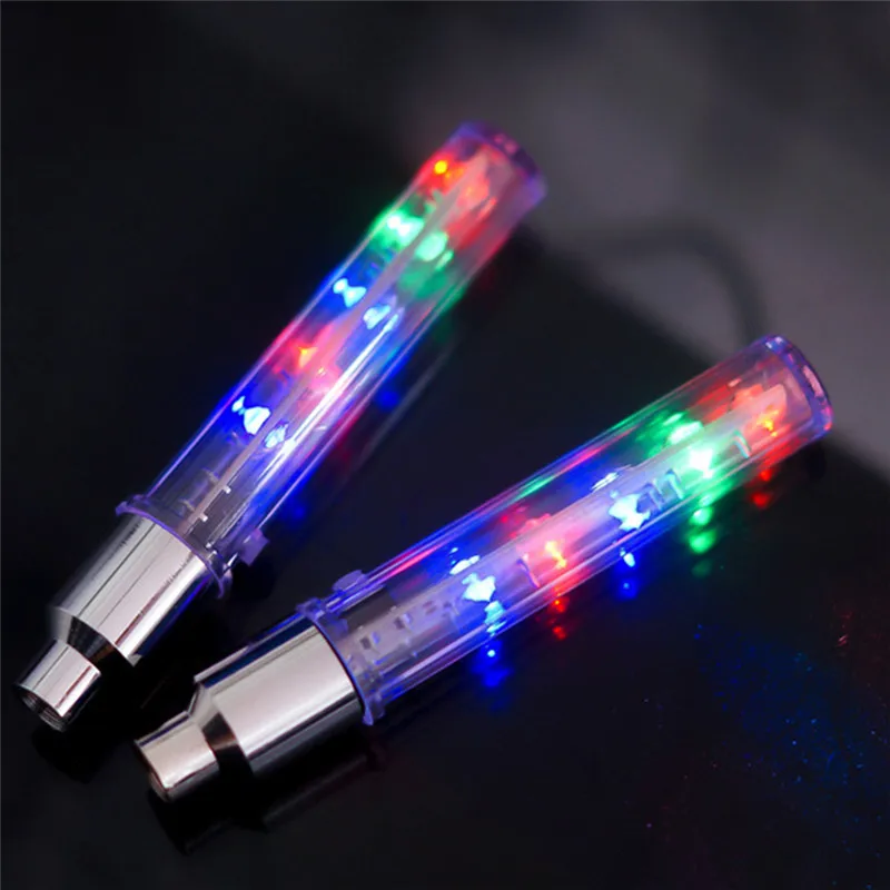 Sale Creative and Practical Cycling Sporting Goods LED Colorful Bicycle Valve Light Two-Piece Usb Bicycle Light Bike Accessories 2 Sale Creative and Practical Cycling Sporting Goods LED Colorful Bicycle Valve Light Two-Piece Usb Bicycle Light Bike Accessories 2