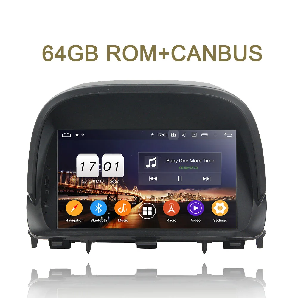 DSP 2 din Android 9,0 8 ядерный 4G+ 64GB rom автомобильный dvd-плеер gps Авторадио Bluetooth 4,2 для Buick Encore Opel MOCCA 2012 2013 - Цвет: 64GB ROM with CANBUS