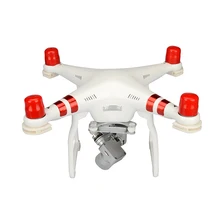 Sunnylife для DJI Phantom 3 Drone Аксессуары Силиконовая крышка двигателя прозрачный, мягкий чехол гелевый защитный чехол протектор