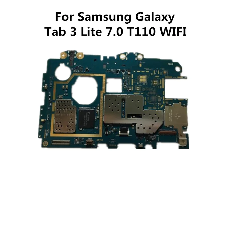 Полностью Рабочая оригинальная плата для samsung Galaxy Tab 3 Lite 7,0 T110 wifi разблокировка материнская плата логическая материнская плата