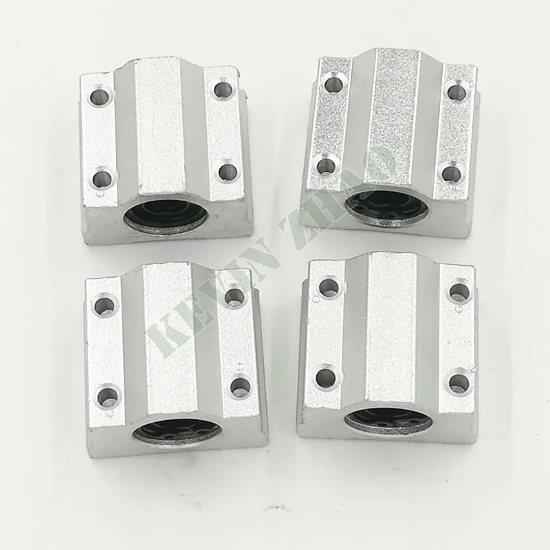 

Free Shipping 4pcs SC10UU SCS10UU Linear motion ball bearings slide block bushing for 10mm linear shaft guide rail CNC parts