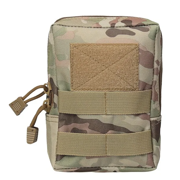 Военная медицинская сумка Molle, наружная поясная сумка, универсальный журнал, EDC чехол, легкая IP X Сумка для кемпинга, охоты, тактический кейс