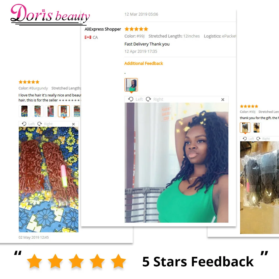 Nu Locs 12 Inch Crochet Hair Braids Faux Locs Curly Synthetic Pre Loop Crochet Ombre Braiding Hair Brown Black Doris beauty