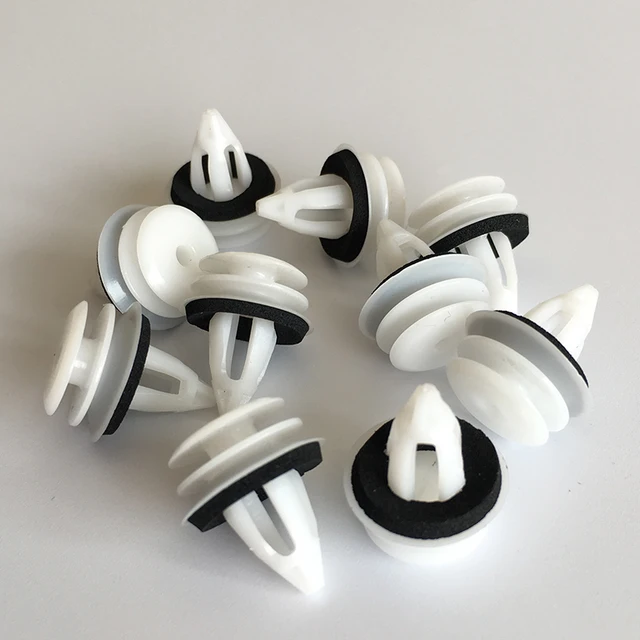 10Pcs OEM Car Door Plank Fixed Clamp Door Panel Clips Buckle with Seal