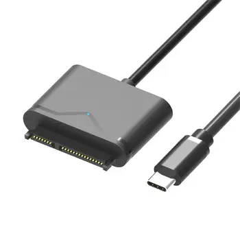 

USB 3.1 Type C to SATA HDD/SSD High Quality Cable 2.5/3.5 Inch Hard Disk Converter Adapter Type C USB to 15+7pin SATA 3.0 50cm