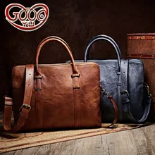 Европа и США мужской первый слой кожи сумка ретро кожа Бизнес Офис сумка поперечная секция квадрат портфели