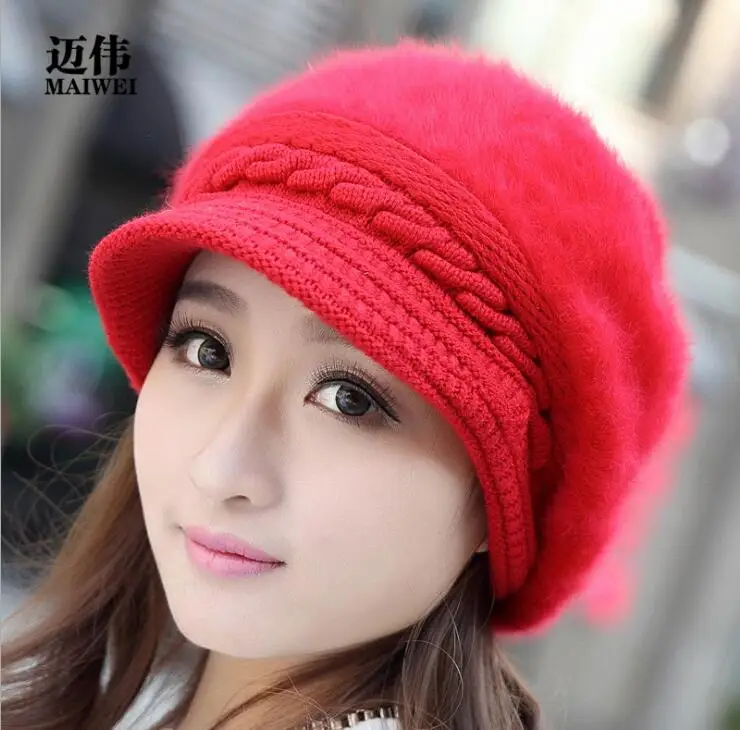 2017 зимние шапки вязаные женские для женщин шапочки девочек Skullies Femme Snapback