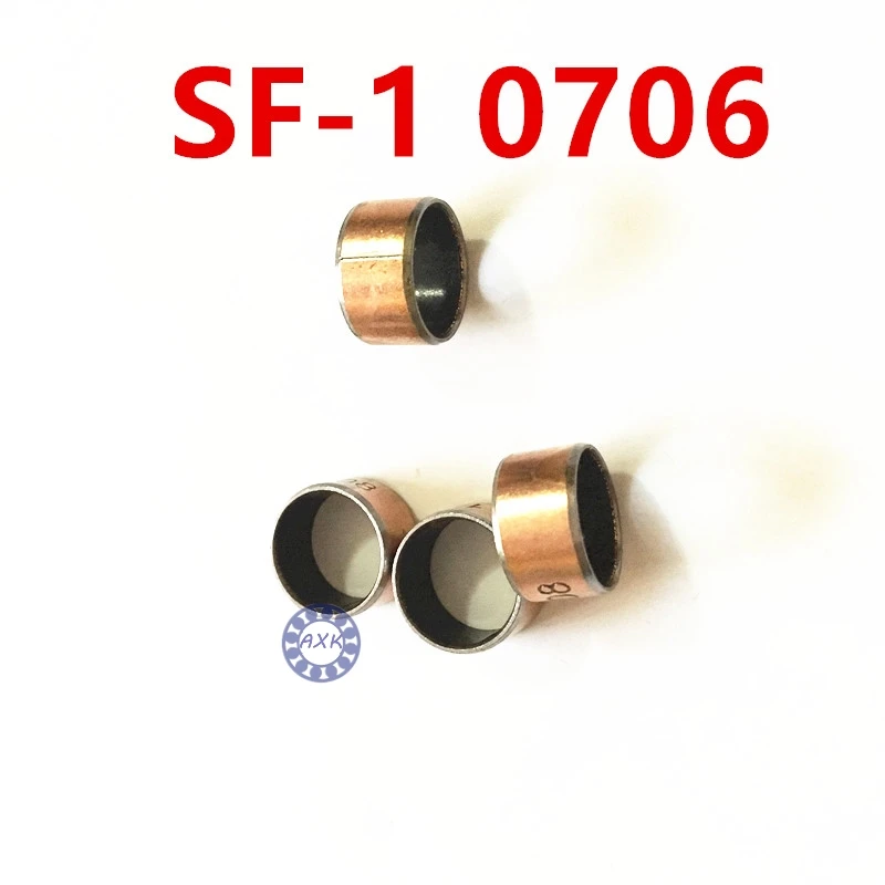

SF-1 0706 PTFE composite bushing,oilless bushing,dry bushing,DU Self-lubricating bushing Sintered bush 7*9*6mm