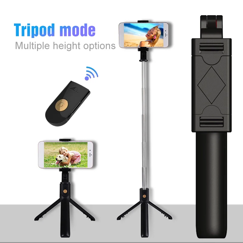 

Bluetooth Control Selfie Stick Tripod Controller Remote Photograph Selfie Tripod For iPhone Samsung HuaWei Xiaomi