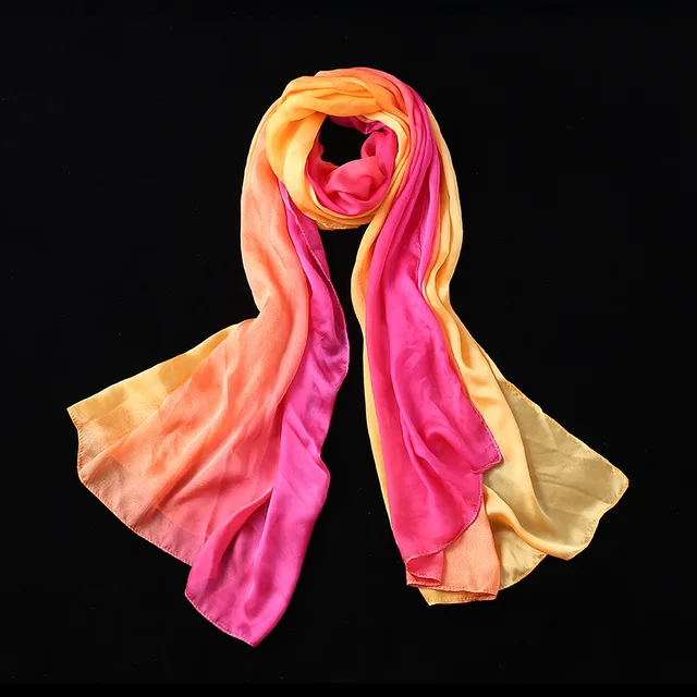 New fashion silk scarves high end scarves women spring and autumn long