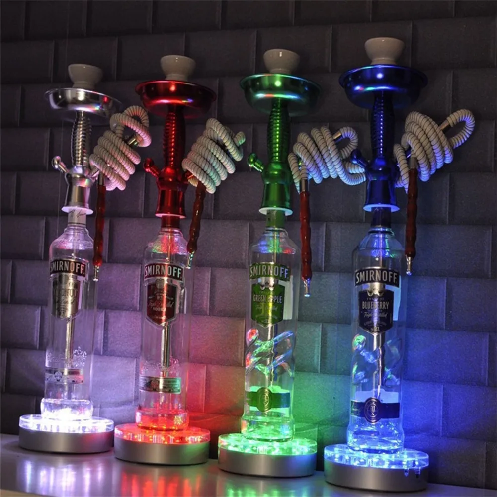 Glass Shisha Hookah LED Light Base 3AA Battery Operated 6inch LED Light