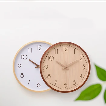 

Japanese Digital Wall Clock Wooden Nordic Watch 3d Large Wall Clock White Office Horloge Murale Wall Watches Home Decor 50w358
