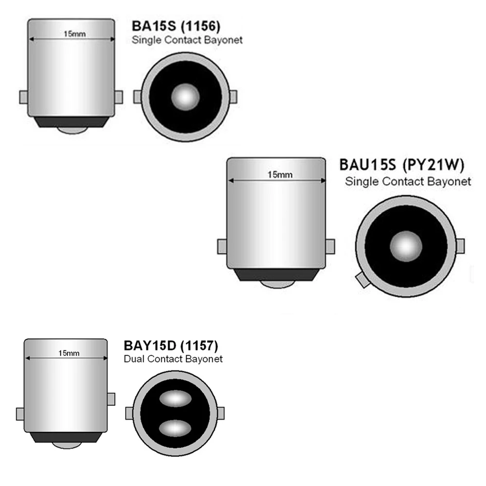 1 шт. 30 Вт 1156 BA15S P21W светодиодный BAU15S PY21W BAY15D светодиодный лампы 1157 P21/5 Вт R5W авто лампы противотуманных фар автомобиля светодиодный светильник AC12V-24V красный, белый янтарь