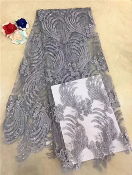 

New arrival party tulle lace material French net lace fabric for evening dress PNZ771(5yards/lot)