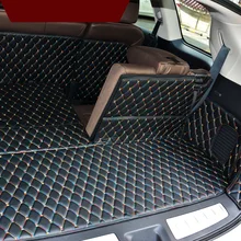 Lsrtw2017 in pelle in fibra di stuoia del tronco auto per infiniti qx60 2012 2013 2014 2015 2016 2017 2018 jx35