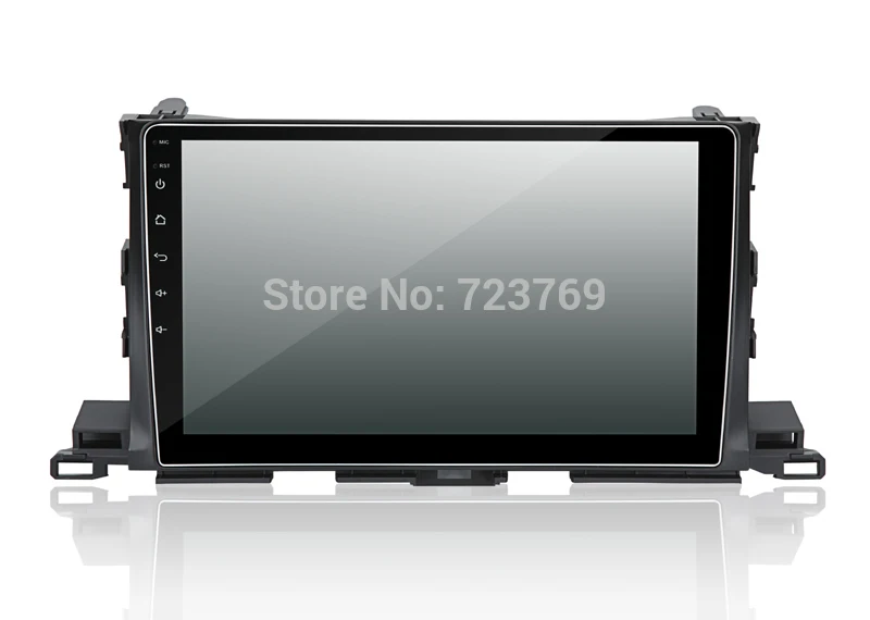 10,1 дюймов Экран Android 8,0 Системы автомобильный DVD gps навигации Системы для Toyota Highlander 2015 2016