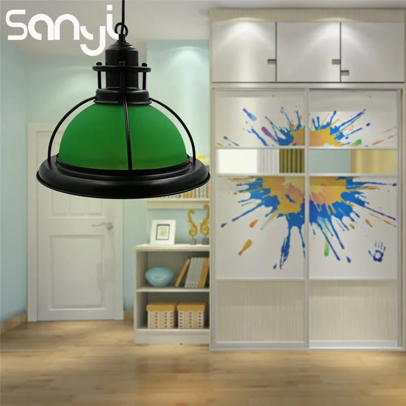 

SANYI Loft Industrial Pendant Light Retro Metal Pendant Lamp For Restaurant Warehouse Indoor Lighting
