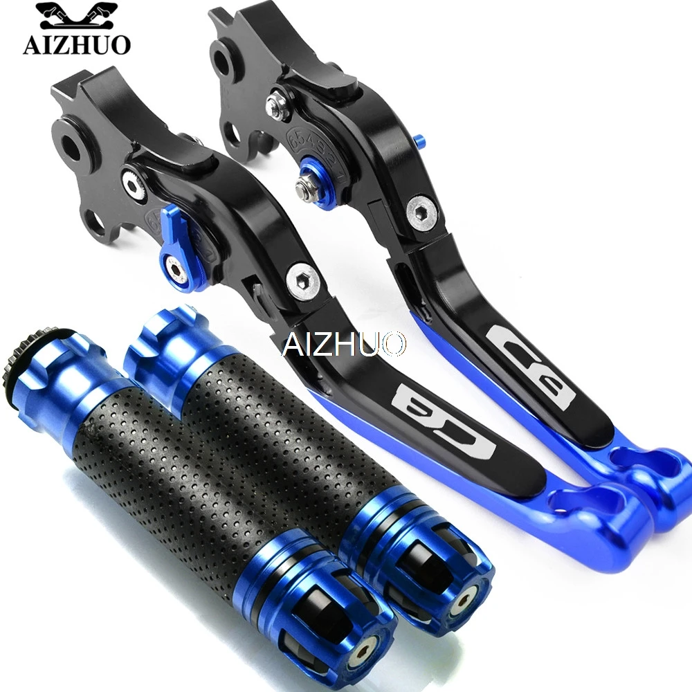 

For HONDA CB400 CB599 CB919 CB 400 599 919 Motorcycle Brake Clutch Lever Extendable Adjustable Hand Grip Handlebar