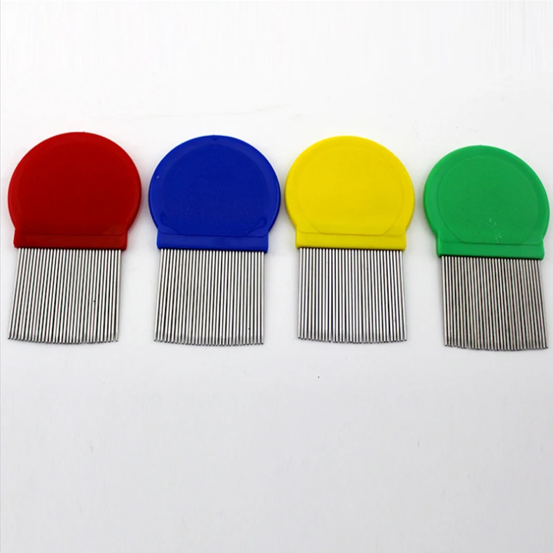 

2pcs pets Dog Pet grooming cleaning products stainless steel flea lice comb Grooming brushes flea comb Cat Pets make up tools
