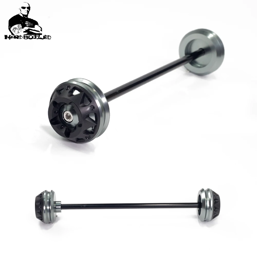 T-max Front &Rear Axle Fork Wheel Protector Sliders 2 PCS For Yamaha TMAX 530 T MAX 2012 2013 2014 2015 2016 (5)