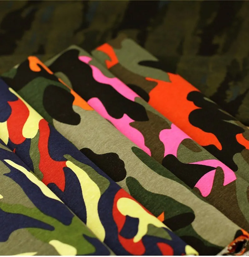 97% хлопок+ 3% спандекс. Камуфляжная ткань Военная тренировочная одежда брюки пальто ткань DIY платье ширина 1,4 м* длина 1 м R173