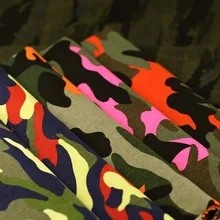 97% хлопок+ 3% спандекс. Камуфляжная ткань Военная тренировочная одежда брюки пальто ткань DIY платье ширина 1,4 м* длина 1 м R173