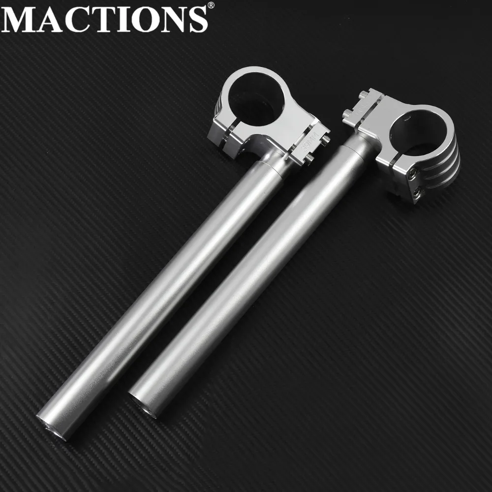 

Motorcycle 39mm Clip-On Chrome Fork Handle Bar Racing Adjustable For Harley Dyna FXD FXDX 1999-04 05 FXDL 1993-2005
