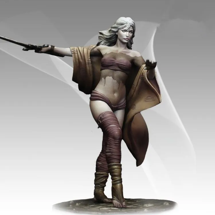 

1:24 Resin Figure Model Kit Unassambled Unpainted G352 (ABOUT 70mm)