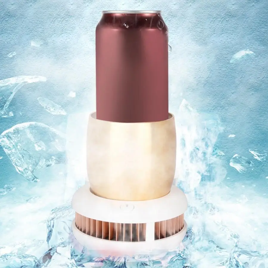 

Smart Mini Refrigerator Fridge Cup Instant Cooling Cup Fridge Cooler Fast Cooling Device For Home Car Office