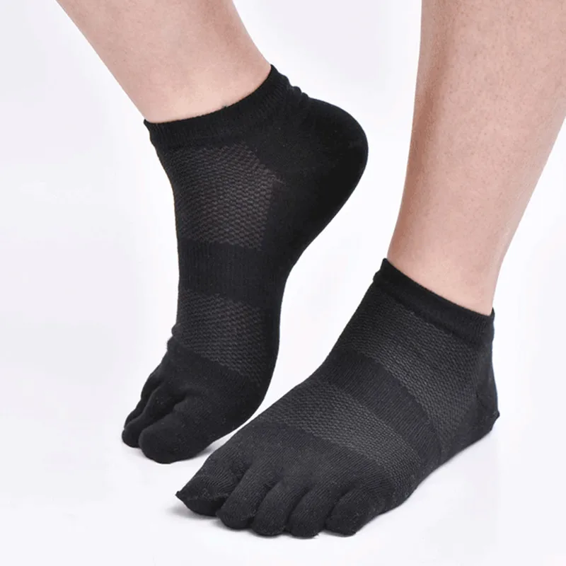 Men Sport Socks Thickening Bottom Finger Sock Anti Slip Soccer