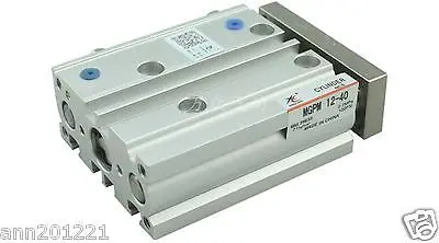 

DHL/EMS 2 LOTS NEW SMC MGPM25-50 25MM MGP Slide Bearing Compact Guide Cylinder-A2