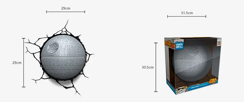 [Best] Креативные фигурки из фильма «Звездные войны», модель 3D, настенный светильник, уникальный светодиодный светильник, украшение для дома, украшения для комнаты, подарок