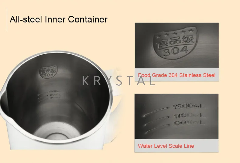 Электрический прибор для приготовления соевого молока 2-5 человек Бытовая соевое молоко машина для соевого молока шлифовальная машина