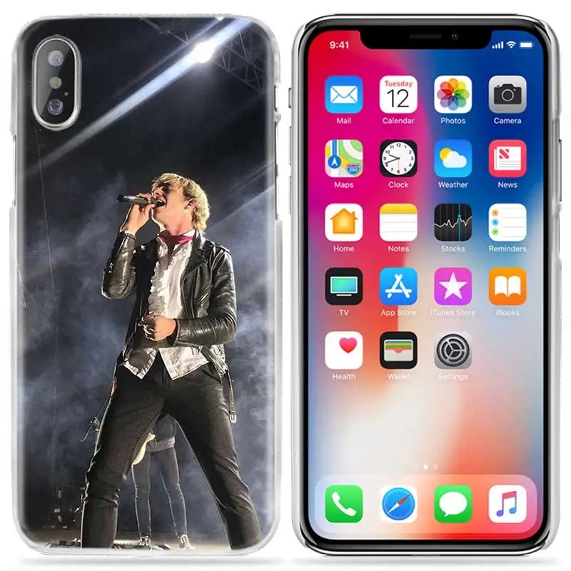 Чехол Ross Lynch для iPhone XS Max XR X 10 7S 8 6 6S Plus 5S SE 5 4 5C 11 Pro, Жесткий ПК, Модный чехол для телефона