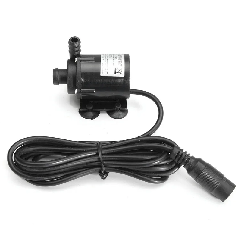 Водяной насос DC 12V 280L/H Бесщеточный мини водяной погружной двигатель простой в