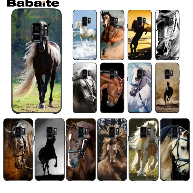 Умный чехол Frederik The Great beauty horse для Samsung Galaxy s7 s6edge s9 s8 plus note 8 note9 чехлы Babaite | Мобильные