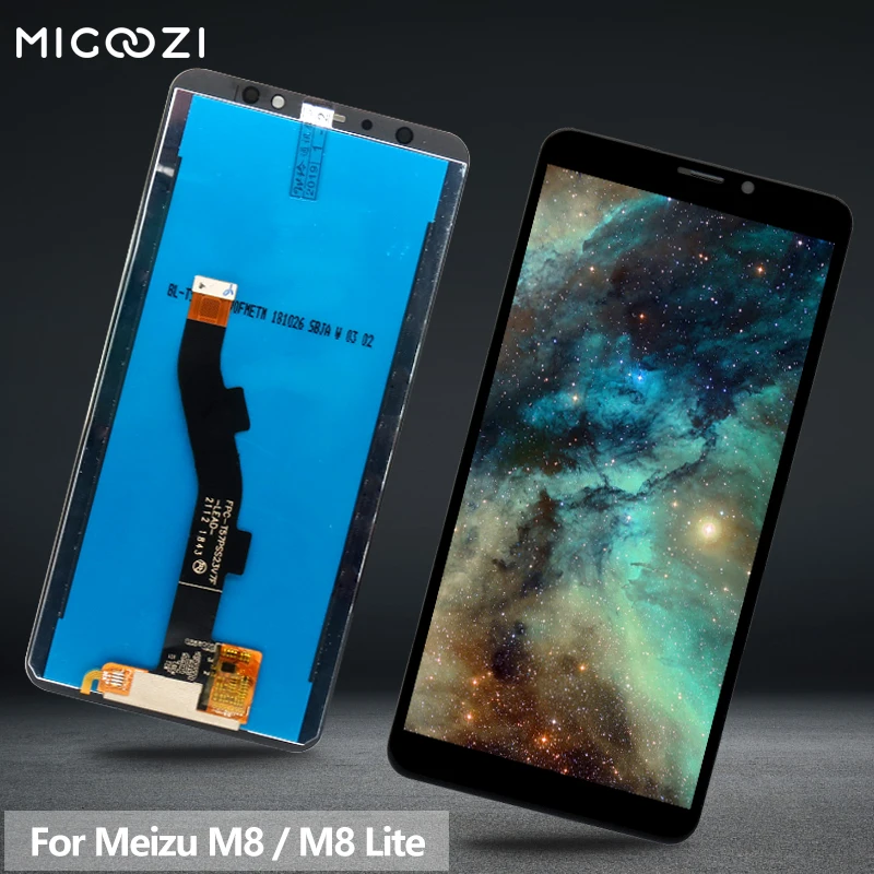 

For Meizu M8 Screen Touch Digitizer Panel for Meizu M8 Lite LCD with Frame Replacement for Meizu M8 Display