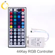 Светодиодный контроллер 44-клавишный пульт светодиодный ИК Панели управления rgb светодиодный индикаторы контроллера ИК-пульт дистанционного управления диммер DC12V 6A для RGB 3528 5050 Светодиодные ленты