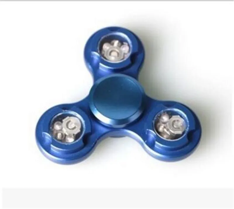 2017 New Led Light Finger Spinner EDC Hand Spinner Fidget Aluminum For Autism and ADHD Anxiety Stress Relief Focus Toys Gift 2017 New Led Light Finger Spinner EDC Hand Spinner Fidget Aluminum For Autism and ADHD Anxiety Stress Relief Focus Toys Gift