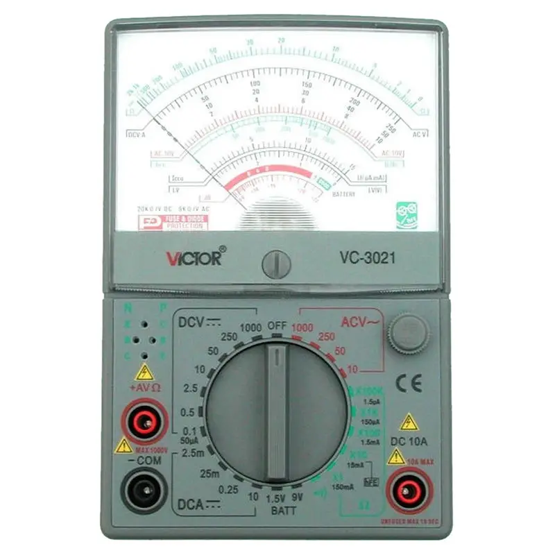 

VICTOR VC3021 Analog Multimeters, Mechanical Multimeter, The New, Measurable