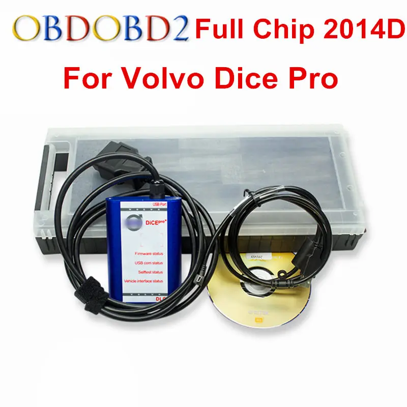 

Green PCB Board For Volvo Vida Dice 2014D Full Chip Auto Car Diagnostic Tool For Volvo Dice Pro Vida Dice OBD2 Scanner