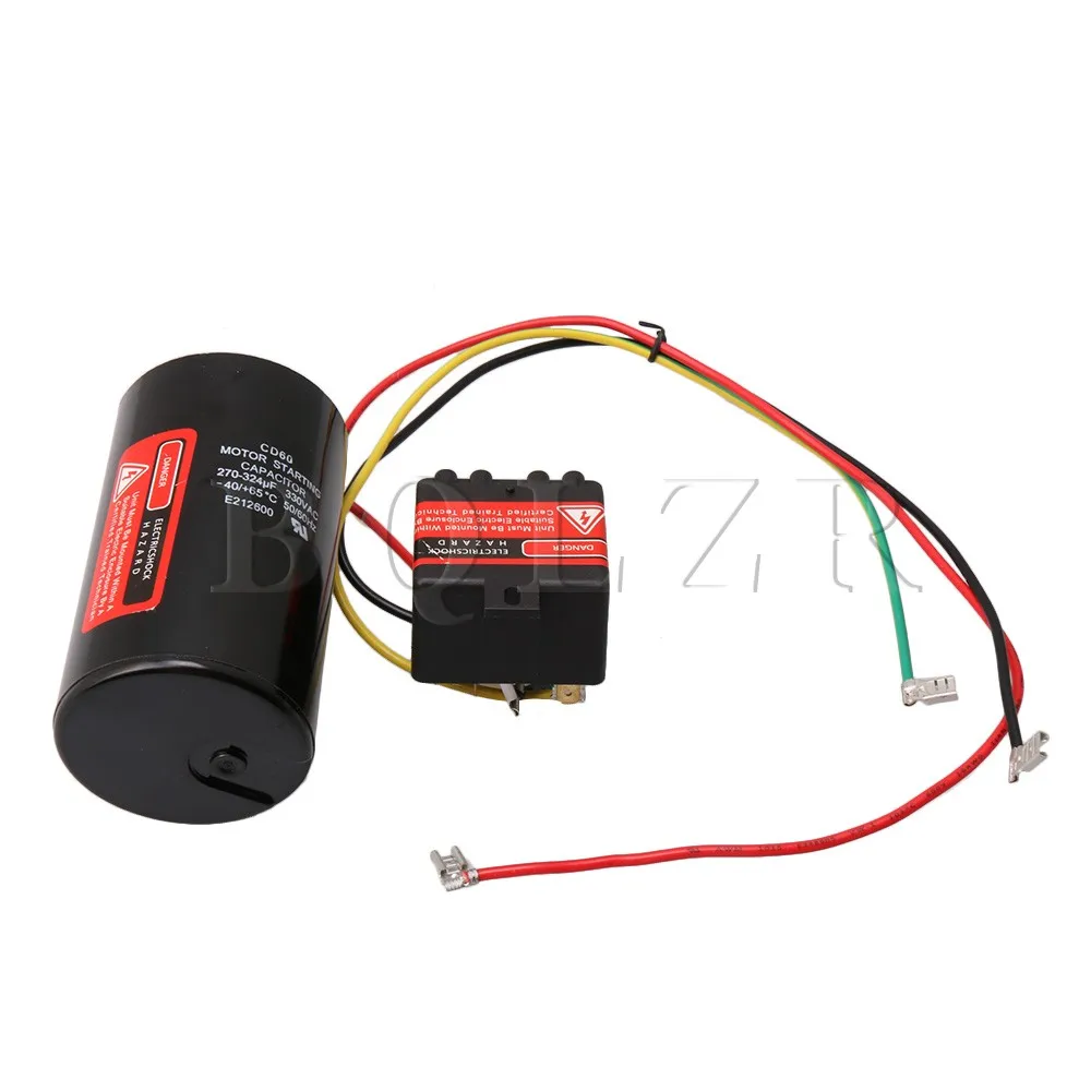 BQLZR AC Hard Start Capacitor Compatible 5 2 1 CSR U1 Compressor Saver