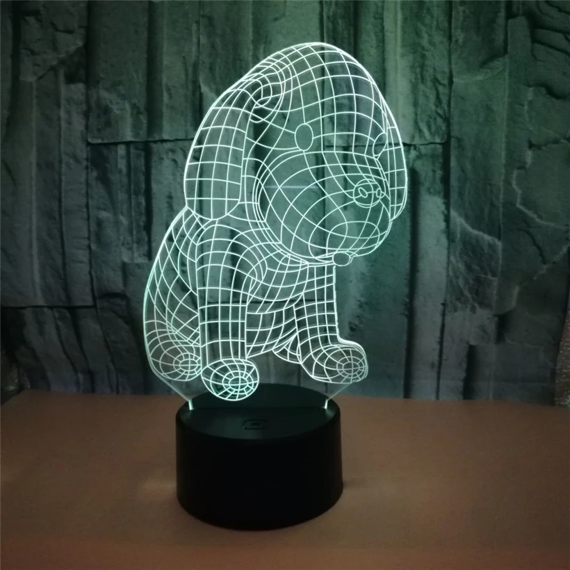 dog 3D night light (4)