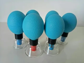 

Medical Genuine Haci inventory of five needle 2.5/3/3.5cm silver needles 10 cups weight Vacuum Body Pump Suction cupping Therapy