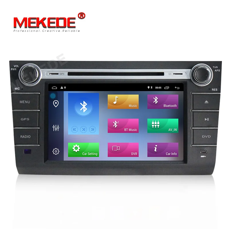 Cheap MEKEDE 2+32G android 9.1 Car multimedia player for Suzuki Swift 2004-2011 support gps dvd navigation radio ipod wifi BT RDS 1