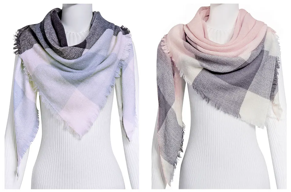 Зимний шарф для женщин, модный шарф, кашемировый теплый плед, Пашмина, роскошное Брендовое одеяло, женские шарфы, шали, Прямая поставка